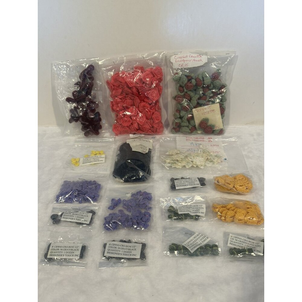 Crafting Accessories Crochet DIY Lot